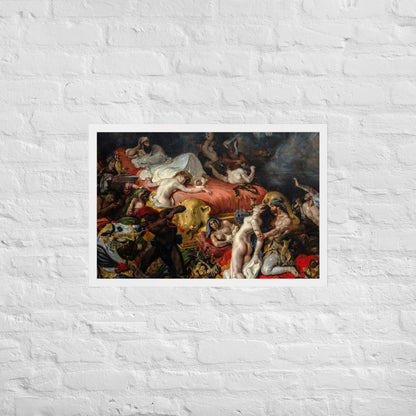 The Death of Sardanapalus by Eugène Delacroix