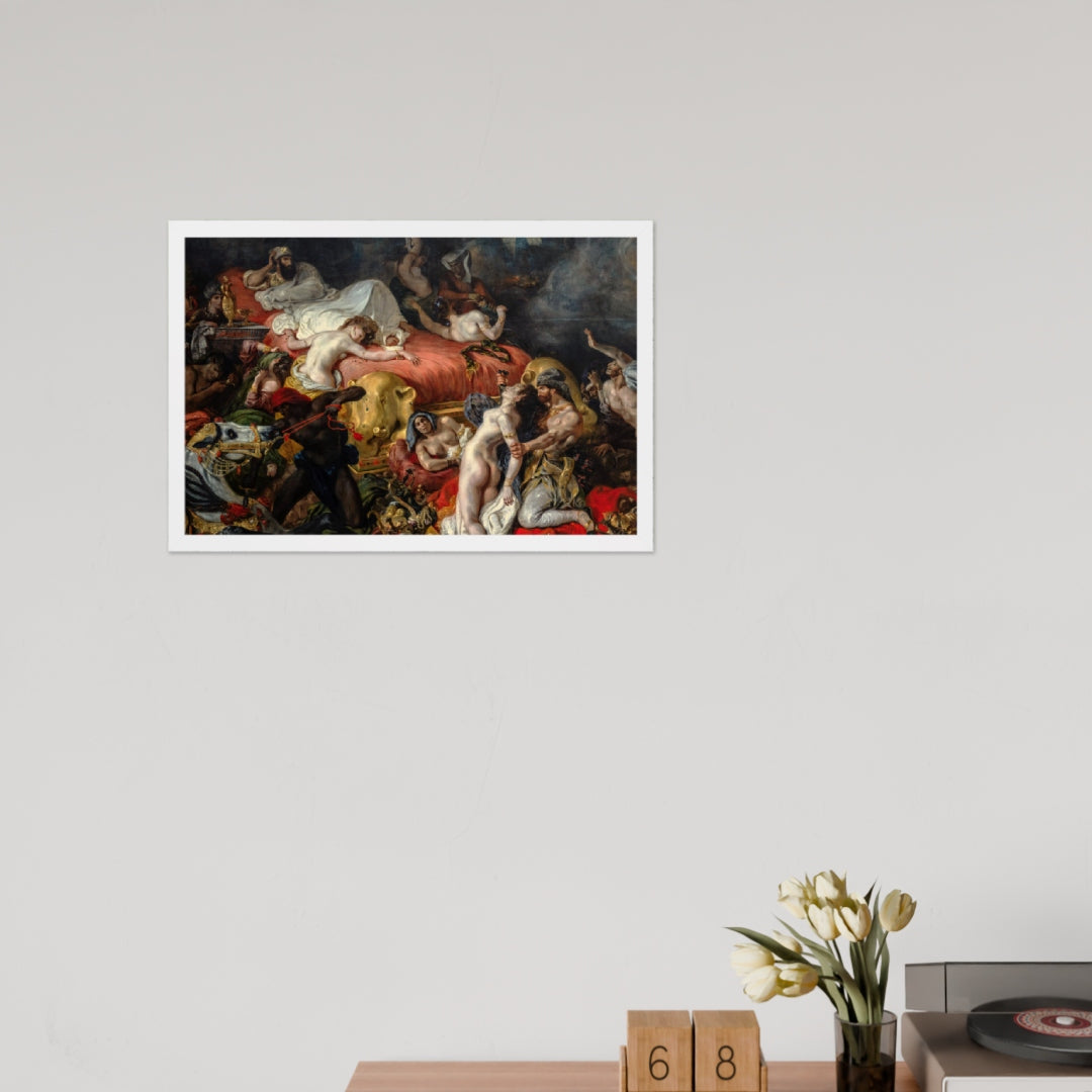 The Death of Sardanapalus by Eugène Delacroix