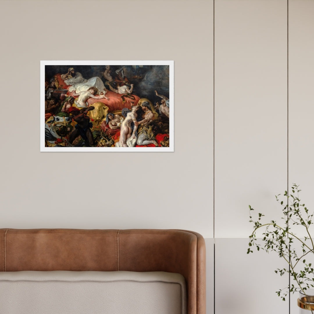 The Death of Sardanapalus by Eugène Delacroix