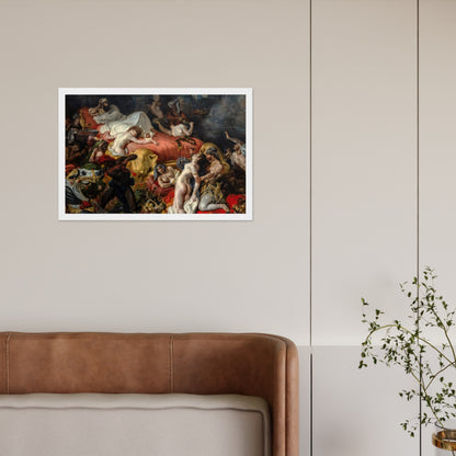 The Death of Sardanapalus by Eugène Delacroix