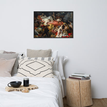 The Death of Sardanapalus by Eugène Delacroix