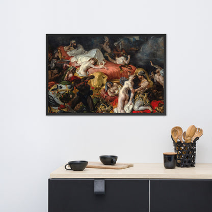 The Death of Sardanapalus by Eugène Delacroix