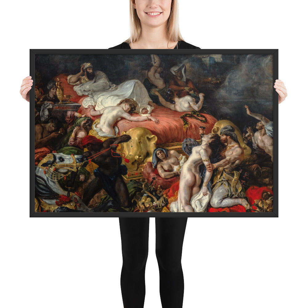 The Death of Sardanapalus by Eugène Delacroix
