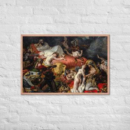 The Death of Sardanapalus by Eugène Delacroix