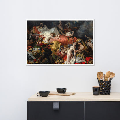 The Death of Sardanapalus by Eugène Delacroix