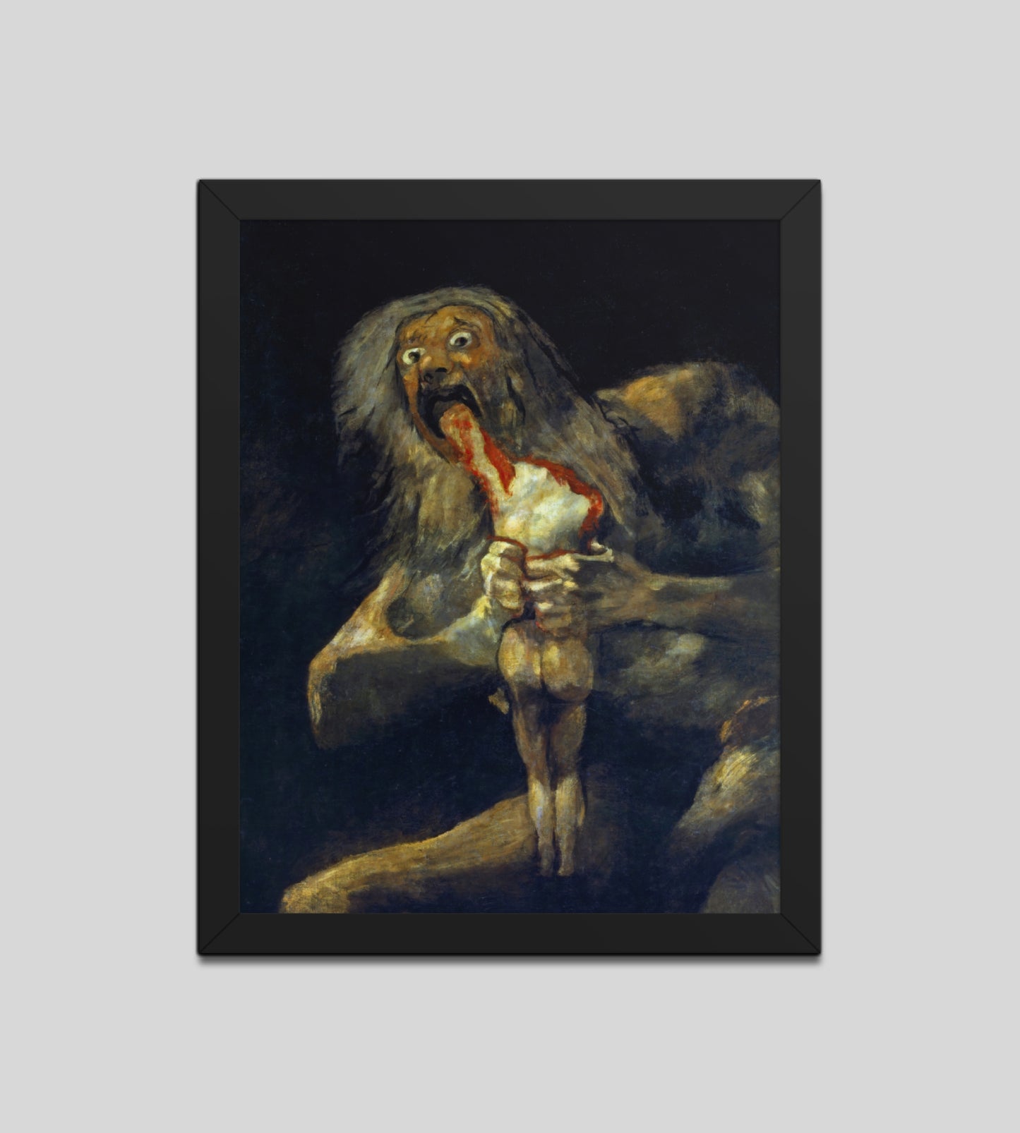Saturn Devouring his Son by Francisco Goya