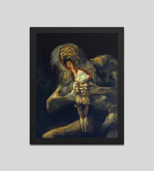 Saturn Devouring his Son by Francisco Goya