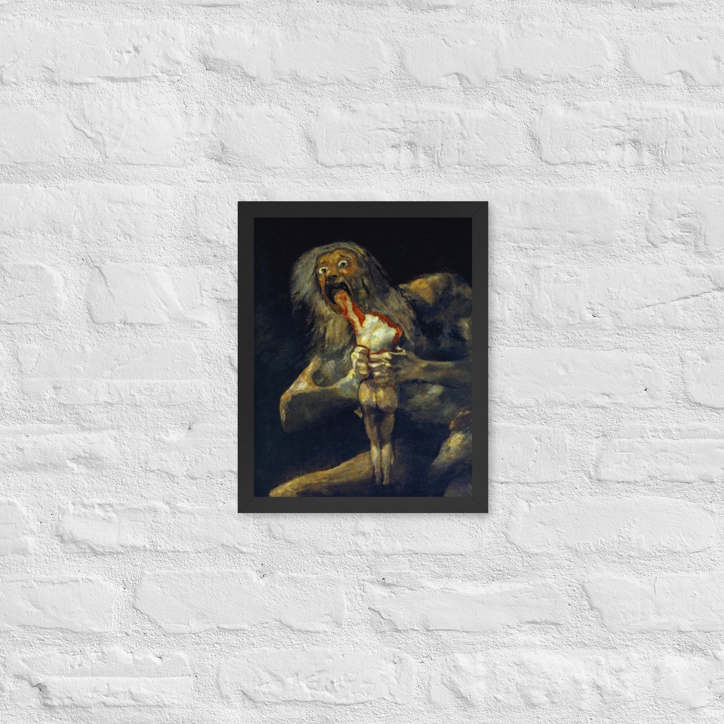 Saturn Devouring his Son by Francisco Goya