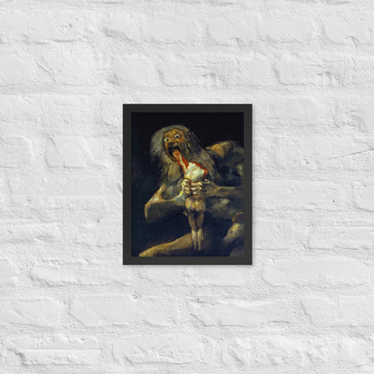 Saturn Devouring his Son by Francisco Goya