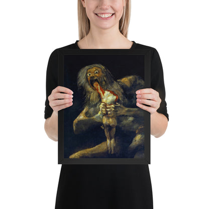 Saturn Devouring his Son by Francisco Goya