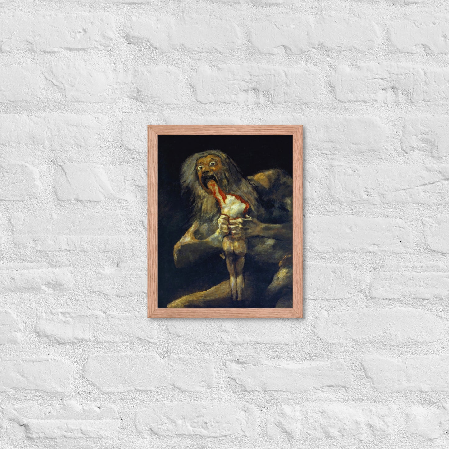Saturn Devouring his Son by Francisco Goya