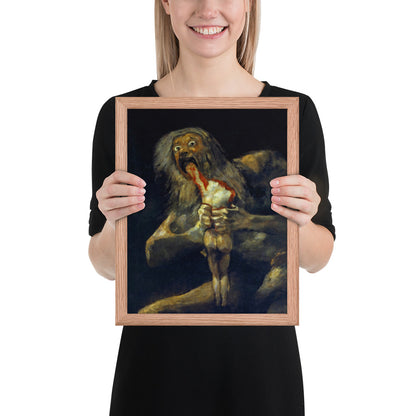 Saturn Devouring his Son by Francisco Goya