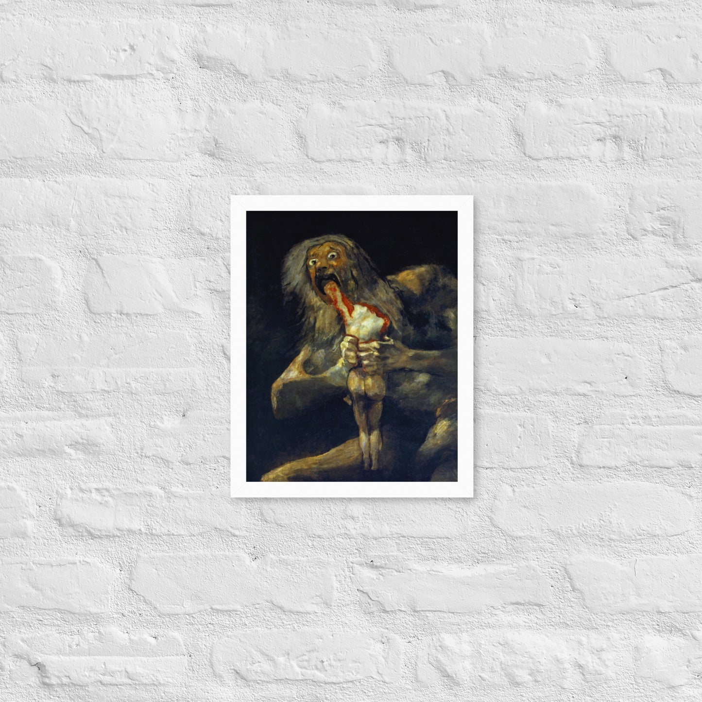 Saturn Devouring his Son by Francisco Goya