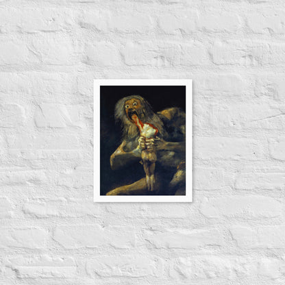 Saturn Devouring his Son by Francisco Goya
