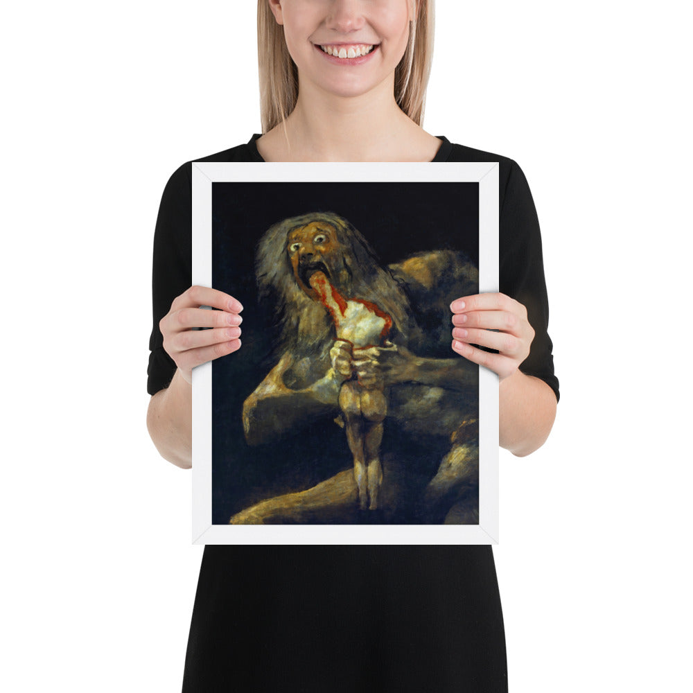 Saturn Devouring his Son by Francisco Goya
