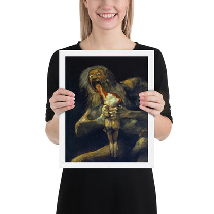 Saturn Devouring his Son by Francisco Goya