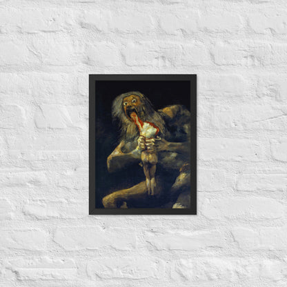 Saturn Devouring his Son by Francisco Goya