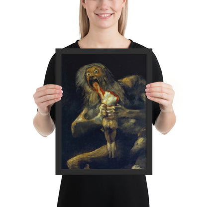 Saturn Devouring his Son by Francisco Goya