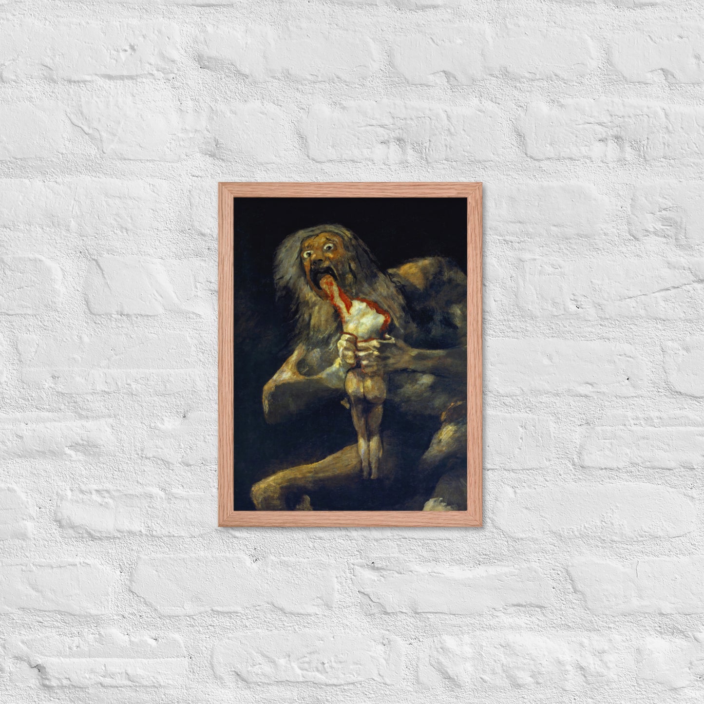 Saturn Devouring his Son by Francisco Goya