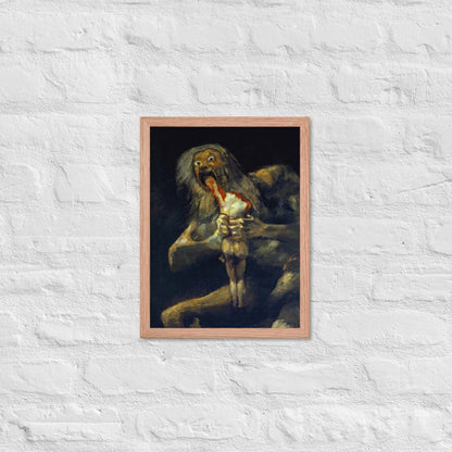Saturn Devouring his Son by Francisco Goya