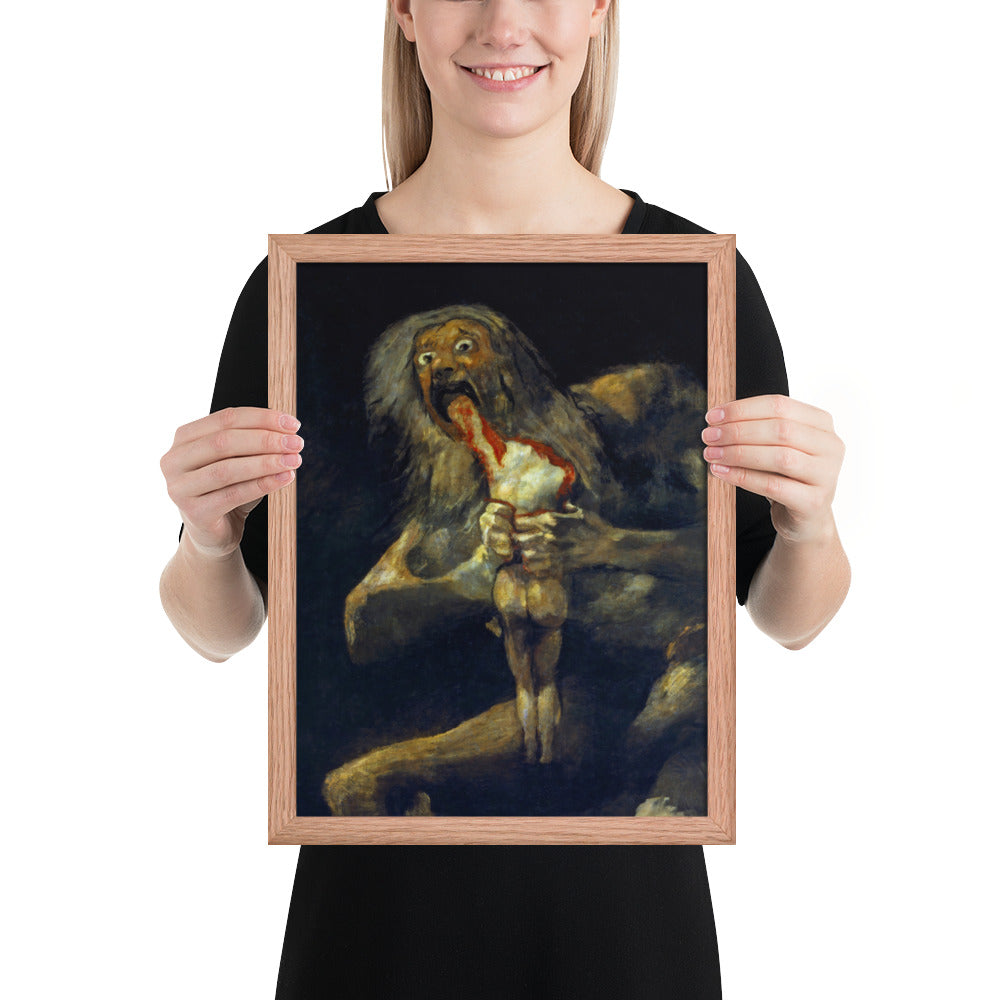 Saturn Devouring his Son by Francisco Goya