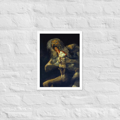 Saturn Devouring his Son by Francisco Goya