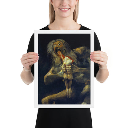 Saturn Devouring his Son by Francisco Goya
