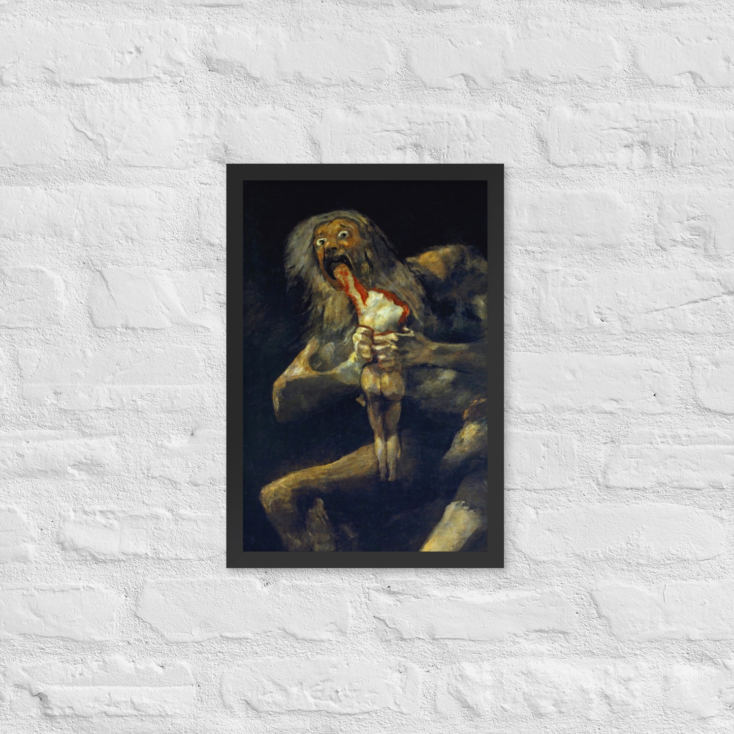 Saturn Devouring his Son by Francisco Goya