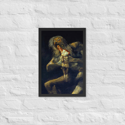 Saturn Devouring his Son by Francisco Goya