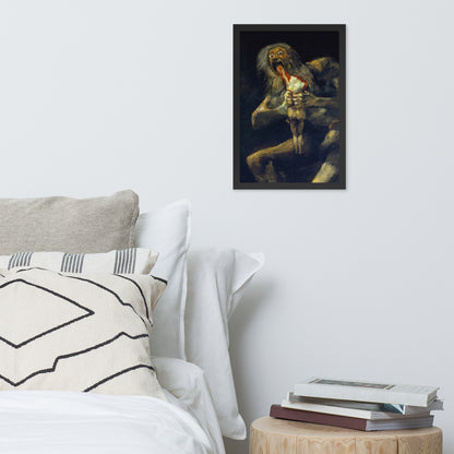 Saturn Devouring his Son by Francisco Goya