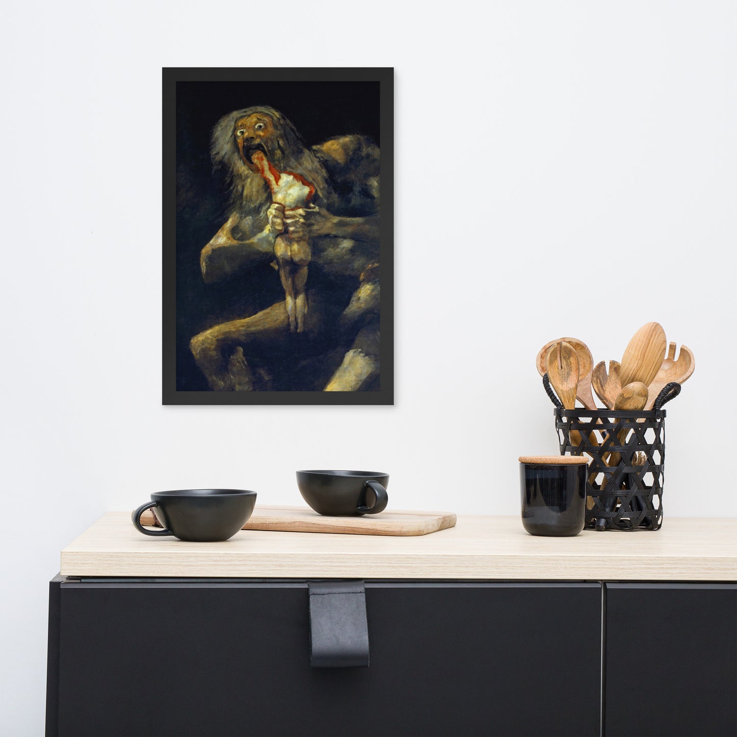 Saturn Devouring his Son by Francisco Goya