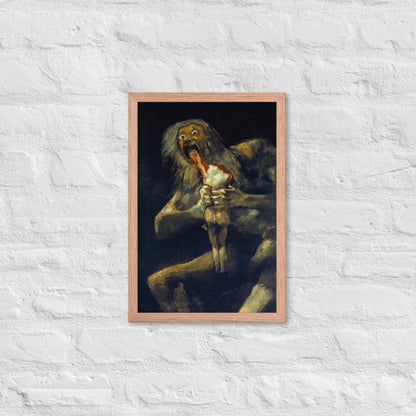 Saturn Devouring his Son by Francisco Goya