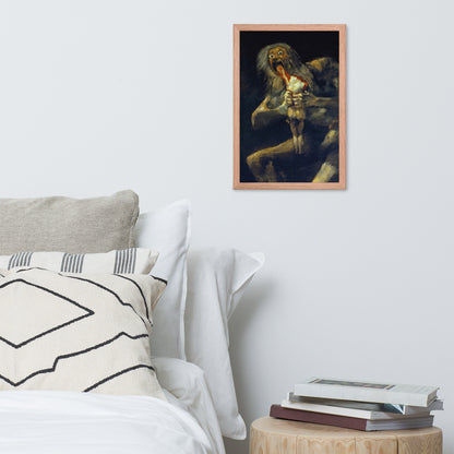 Saturn Devouring his Son by Francisco Goya