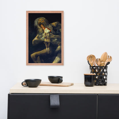 Saturn Devouring his Son by Francisco Goya
