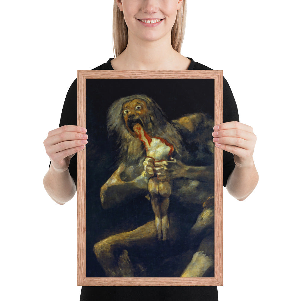 Saturn Devouring his Son by Francisco Goya