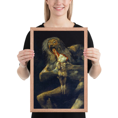 Saturn Devouring his Son by Francisco Goya