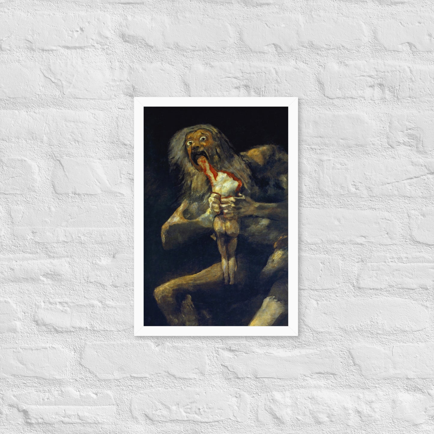 Saturn Devouring his Son by Francisco Goya