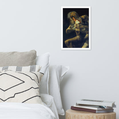 Saturn Devouring his Son by Francisco Goya