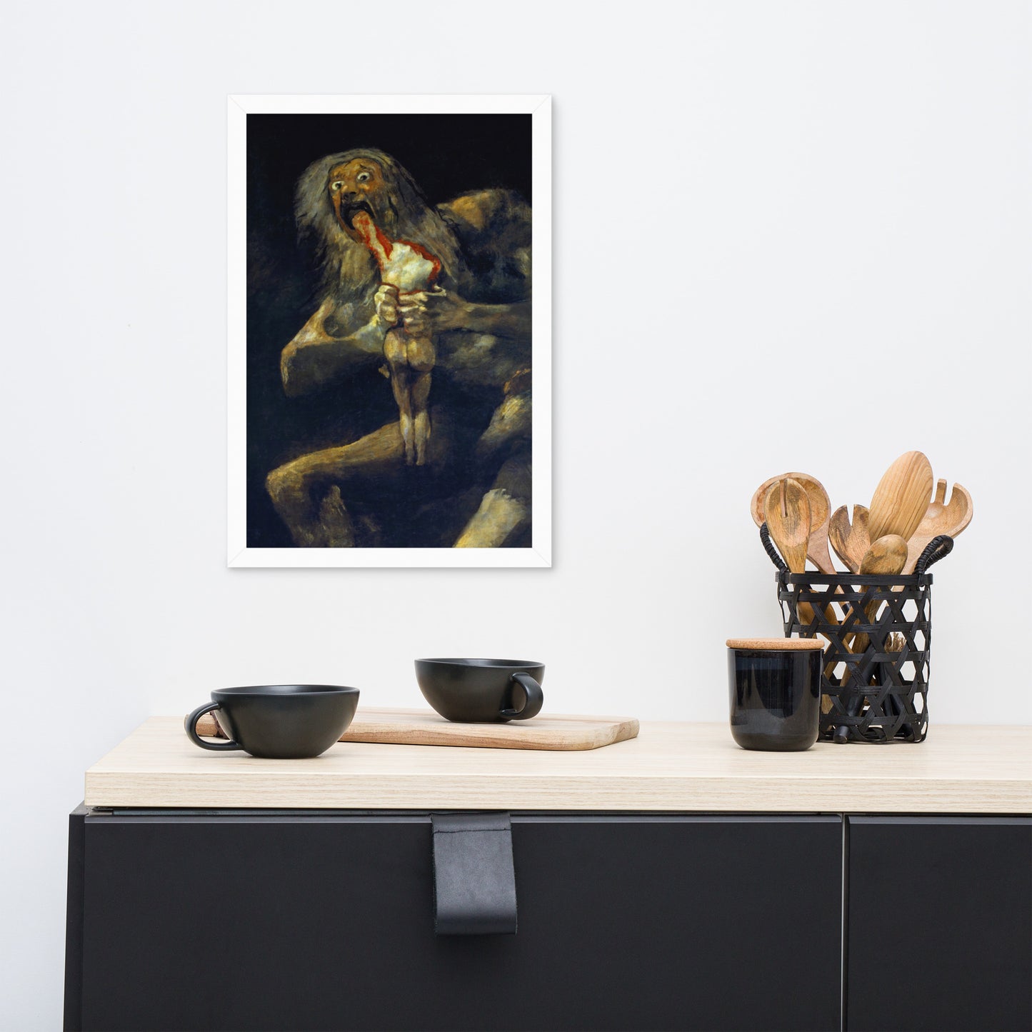 Saturn Devouring his Son by Francisco Goya