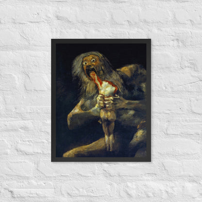 Saturn Devouring his Son by Francisco Goya