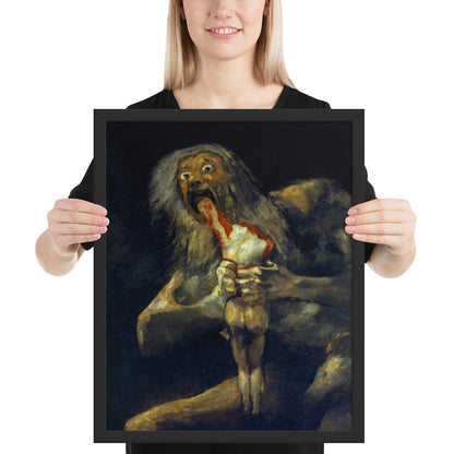 Saturn Devouring his Son by Francisco Goya
