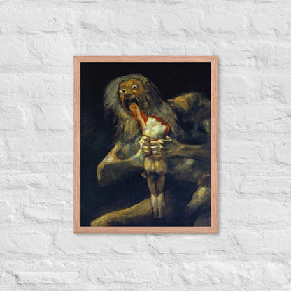 Saturn Devouring his Son by Francisco Goya