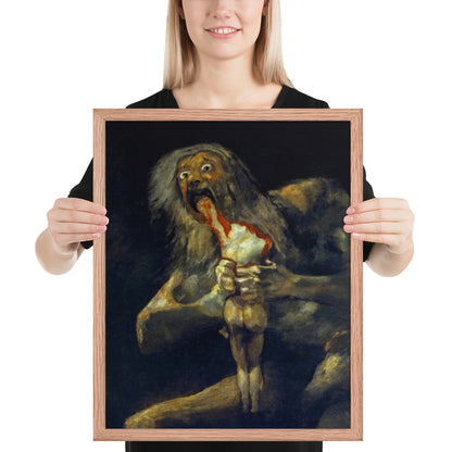 Saturn Devouring his Son by Francisco Goya