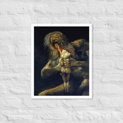 Saturn Devouring his Son by Francisco Goya