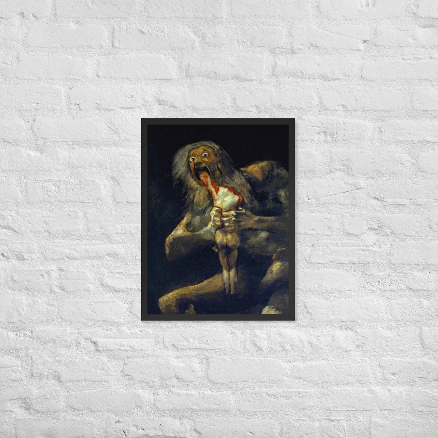 Saturn Devouring his Son by Francisco Goya