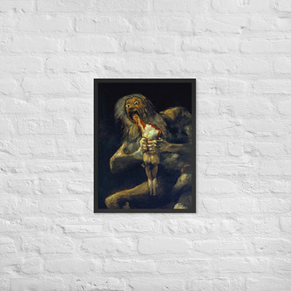 Saturn Devouring his Son by Francisco Goya