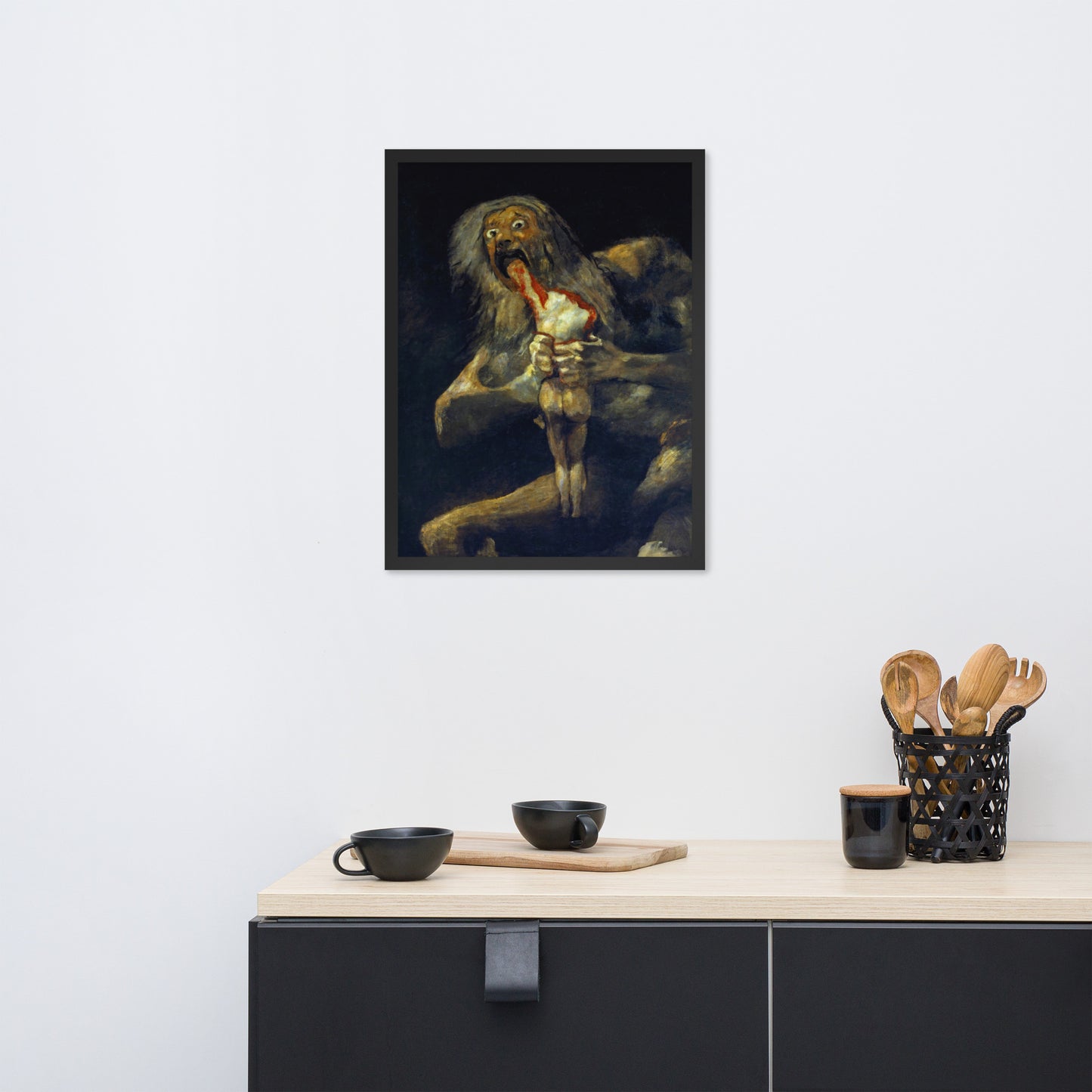 Saturn Devouring his Son by Francisco Goya