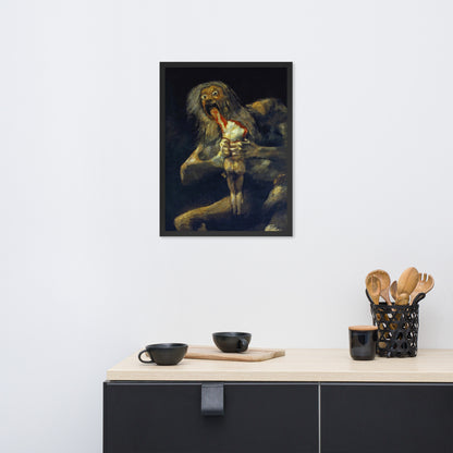 Saturn Devouring his Son by Francisco Goya