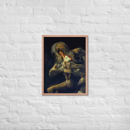 Saturn Devouring his Son by Francisco Goya