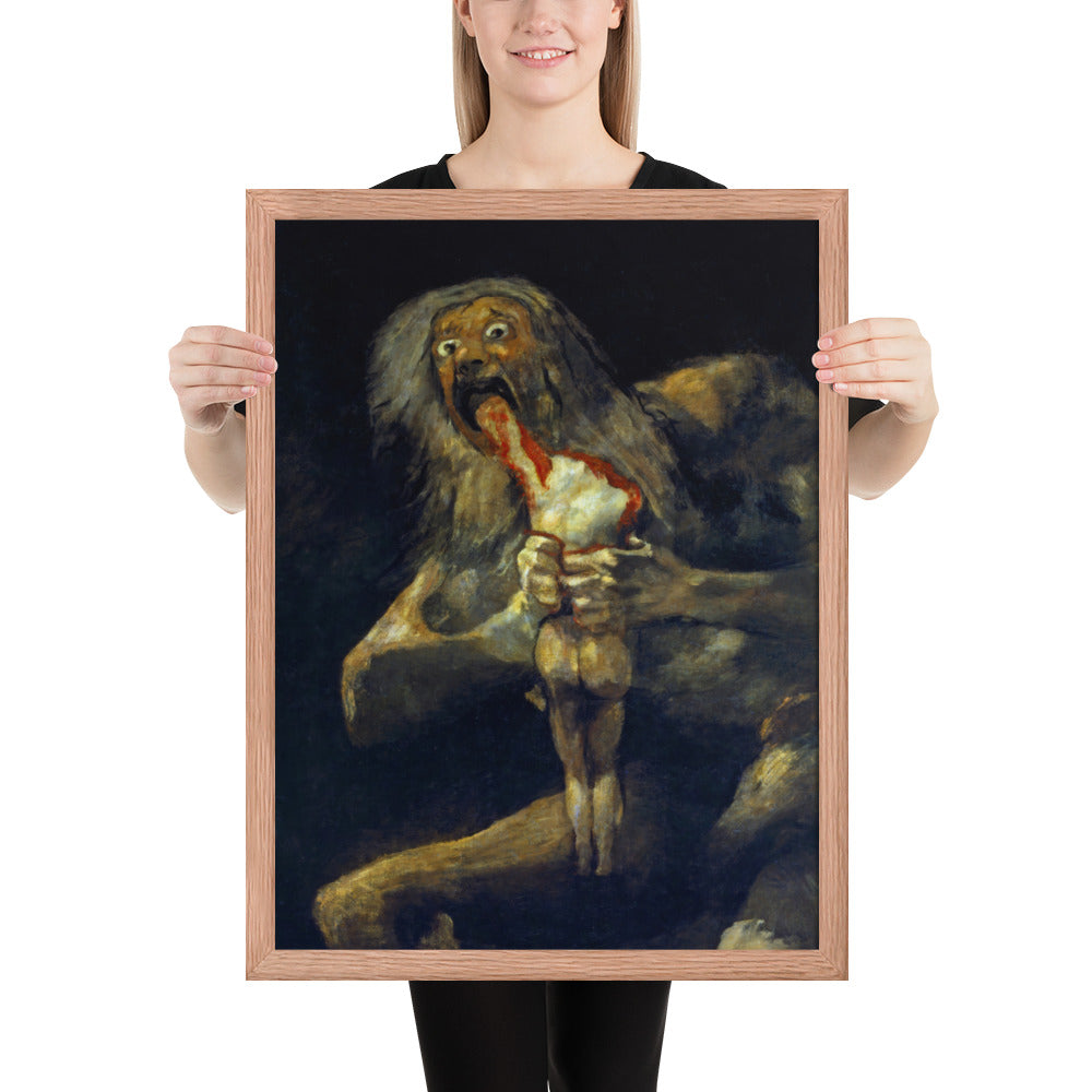 Saturn Devouring his Son by Francisco Goya